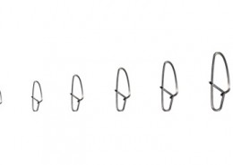 SPLIT RINGS 5 Agrafes Hooked Snaps
