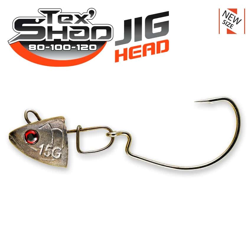 TEX'SHAD JIG HEAD 80 - 100 - 120 - SAKURA-Fishing